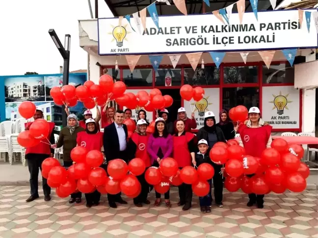 Sarıgöl AK Parti 16 Nisan'a Hazırlanıyor