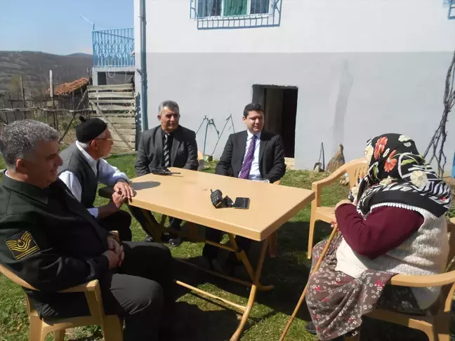 Kaymakam Gökpınar'dan Şehit Ailesine Ziyaret