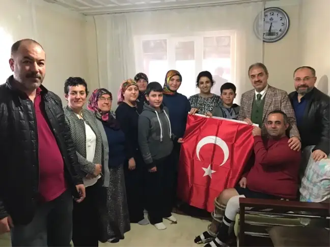 Başkan Dinç'den 15 Temmuz Gazisine Ziyaret
