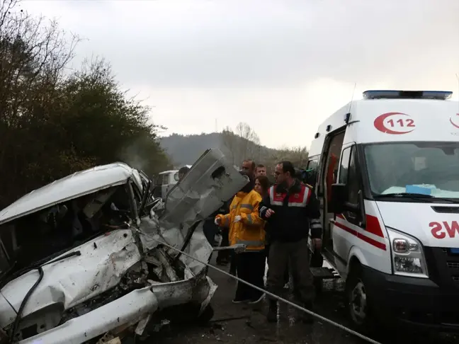 Bolu'da Trafik Kazaları
