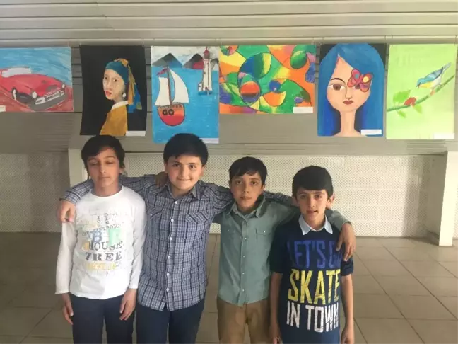 Patnos'ta Yıl Sonu Resim Sergisi