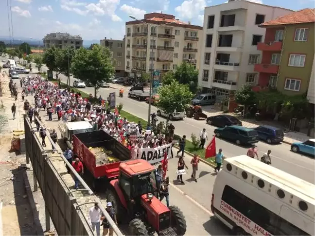 İzmir'den Başlayan CHP'nin 'Adalet Yürüyüşü' Soma'da Devam Etti (2)