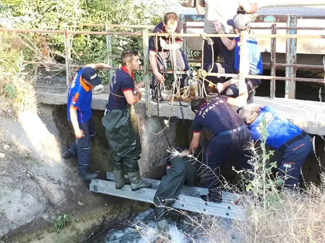 Otomobil Sulama Kanalına Uçtu: 1 Ölü, 2 Yaralı