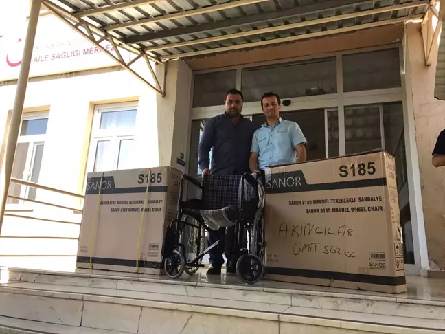 Akder'den Akıncılar Hastanesi'ne Tekerlekli Sandalye