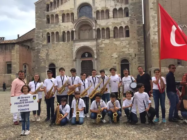 Aydın Özel Başak Koleji B-Brass Avrupa Turnesini Tamamladı