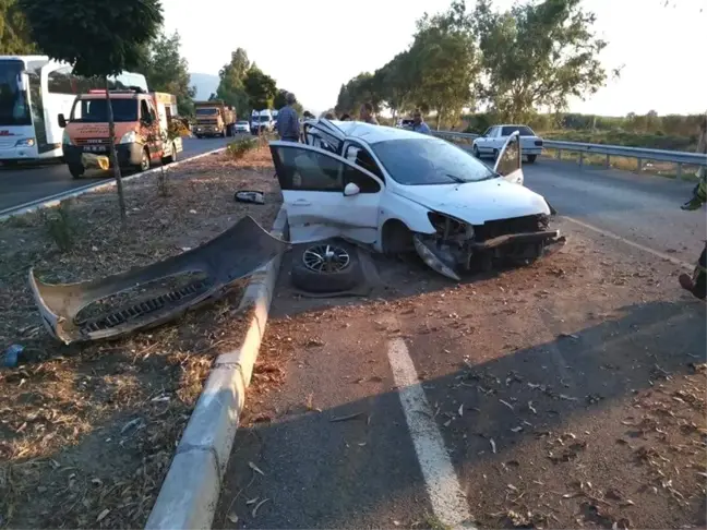 Söke'de Trafik Kazası; 6 Yaralı