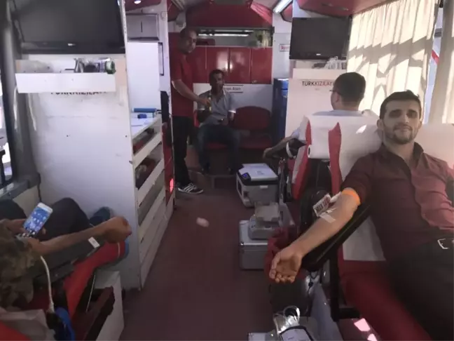 Muş'ta Kan Bağışına Yoğun İlgi