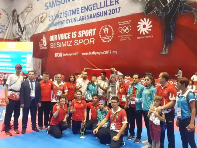 İşitme Engelliler Tekvando Mhk Başkanı Sarıkaya Malatya'da