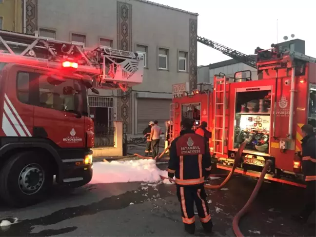 Esenyurt'ta Fabrika Yangını