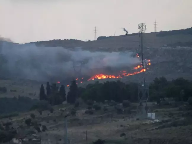 Bandırma Çöplüğü'nde Yangın