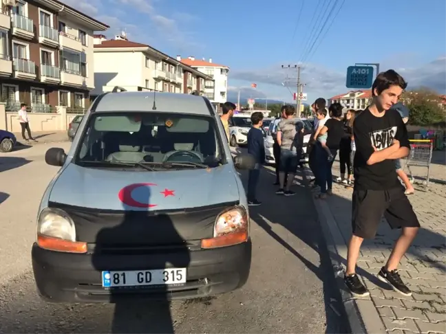 Düzce'de Motosiklet Kazası: 1 Yaralı