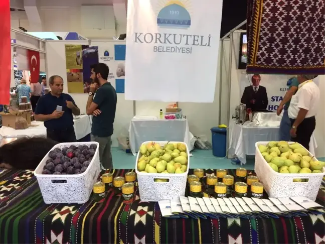 Korkuteli Ürünleri Yörex Fuarı'nda