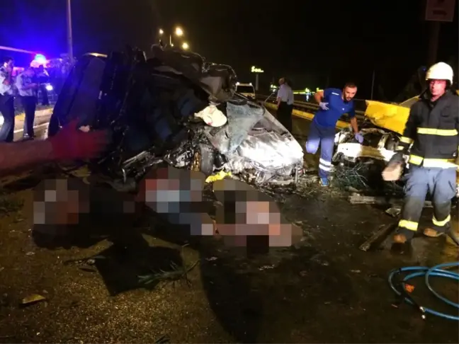 Antalya'da Feci Kaza: 4 Ölü