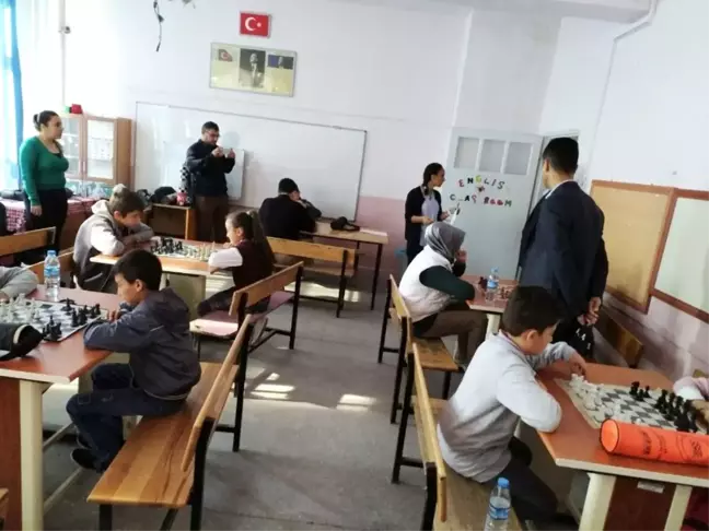 Hisarcık'ta 'Amatör Spor Haftası' Satranç Turnuvası