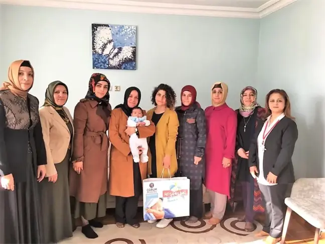 Külcü'den Aksungur Bebeğe Hoş Geldin Hediyesi
