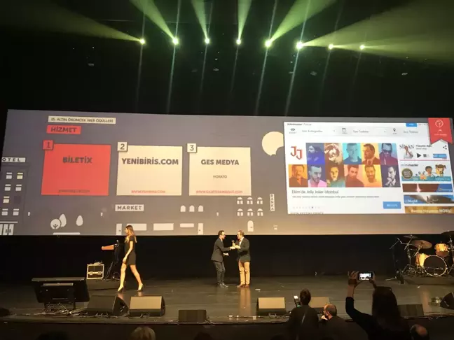 Biletix'e 'Altın Örümcek' Ödülü