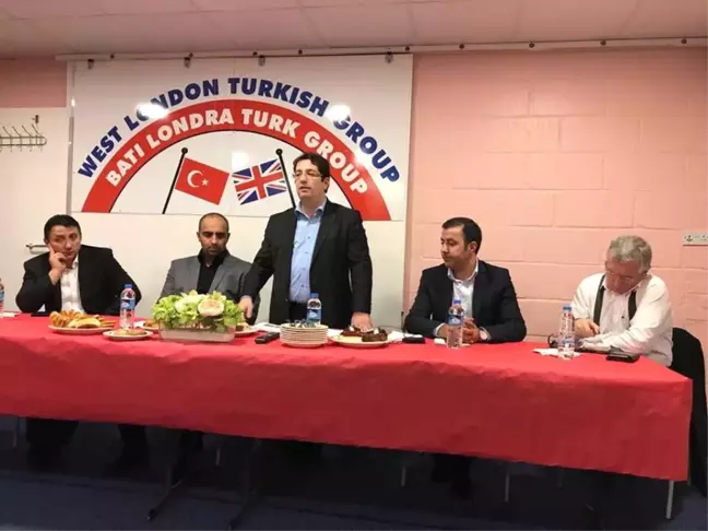 Başkan Yazgı, İngiltere'deki Aksaraylılara Projelerini Anlattı