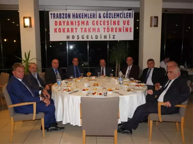 Trabzon'da İl Hakemliğine Terfi Eden 30 Hakeme Kokartları Verildi