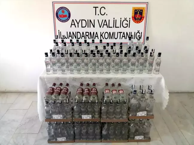 Aydın'da Kaçak İçki Operasyonu