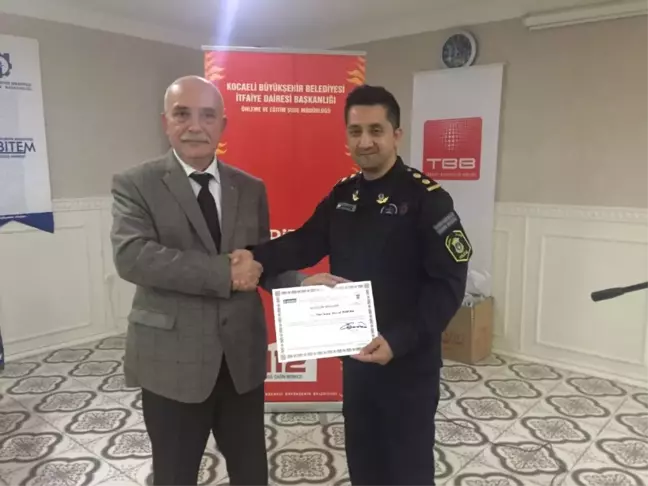 Kocaeli İtfaiyesi'nden Arjantinli İtfaiyecilere Eğitim