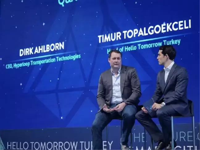 Hyperloop Transportation Technologies Ceo'su Dirk Ahlborn İstanbul'daydı