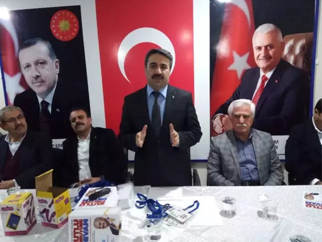 AK Parti Kahta İlçe Başkanlığı İstişare Toplantısı Düzenlendi