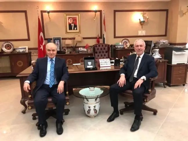 Başkan, Güral'ı Tebrik Etti