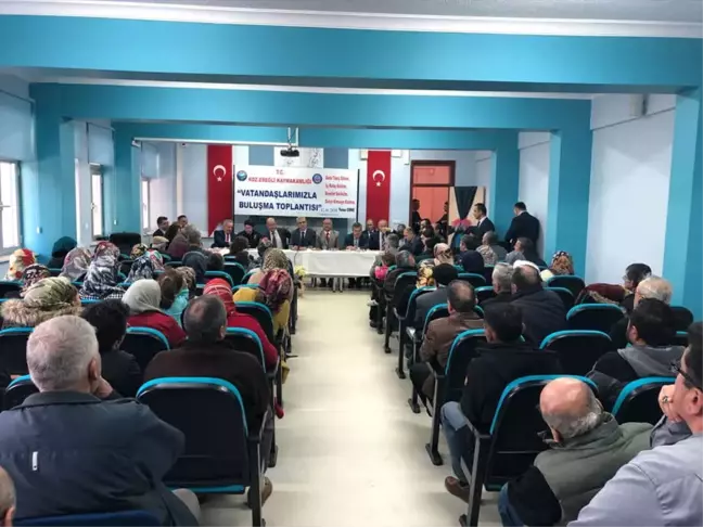 Ereğli'de Halkla Buluşma ve Güvenlik Toplantısı