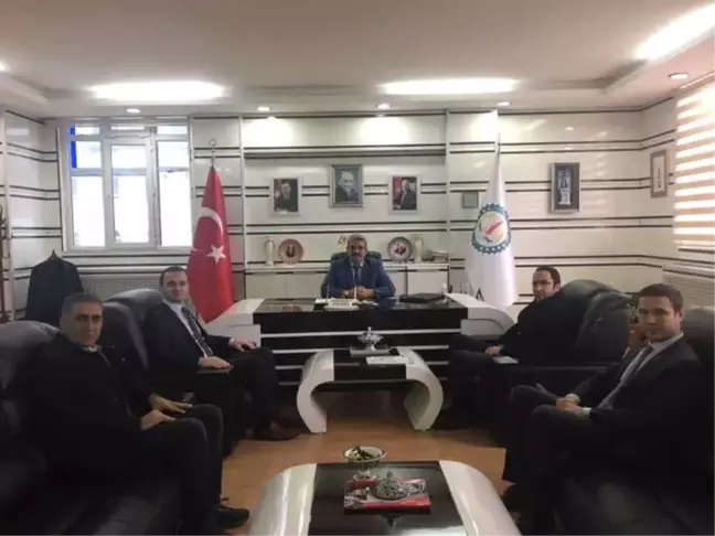 Tkdk Koordinatörü Ahmet Yazar, Başkan Ferit Karabulut'u Ziyaret Etti
