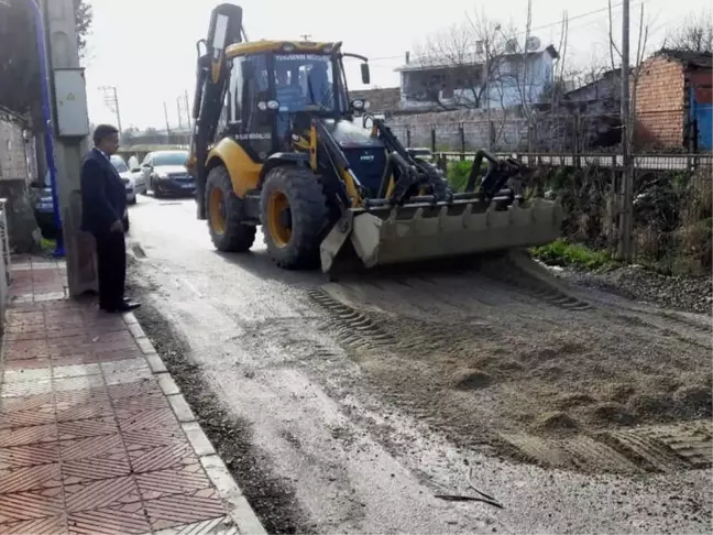 Yunusemre'den Fevzi Çakmak'ta Yol Çalışması