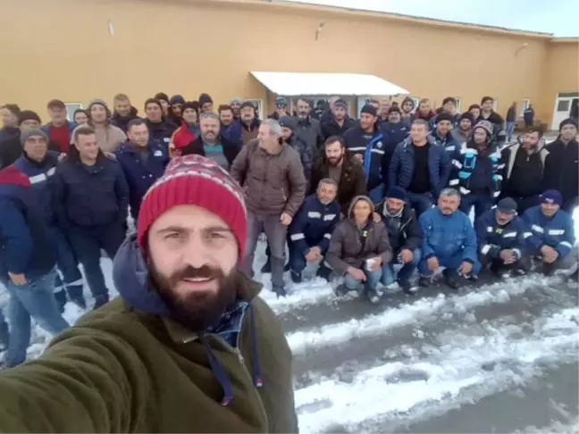 Artvin'de Maden Çalışanları Greve Gitti, Üretim Durdu