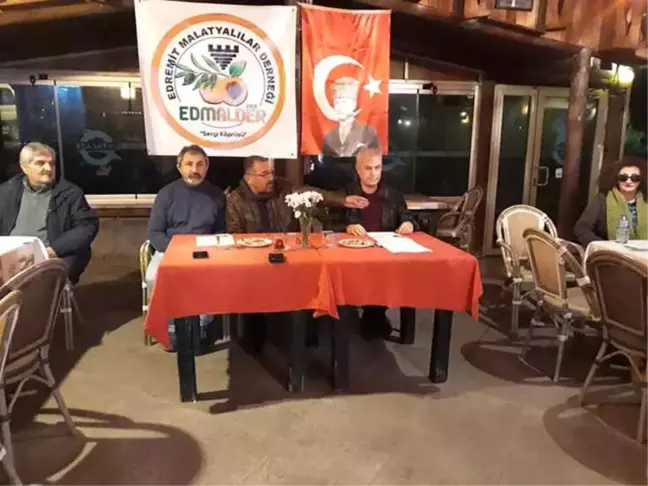 Edremit Körfez Malatyalılar Derneğinde Önder Güven Tazeledi