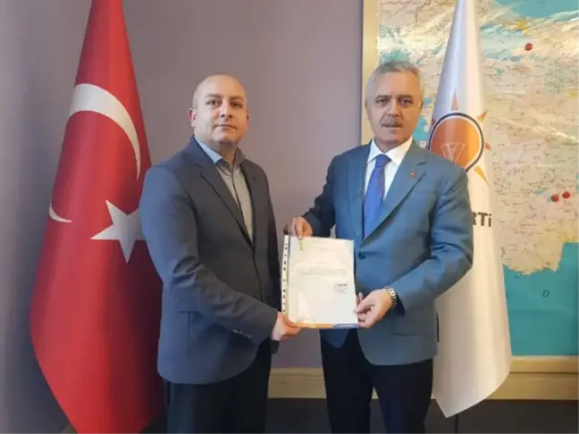 AK Parti Gemerek İlçe Başkanlığına Erdoğan Atandı