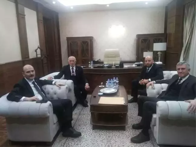 İçişleri Bakanı Soylu Oflu Hemşehrilerini Kabul Etti