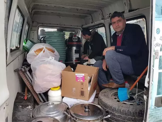 Vatandaştan Mehmetçik ile Öso'ya Yemek Servisi