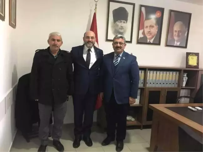 Başkan Karabulut ve Altıntaş Heyeti'nden Çetinbaş'a Tebrik Ziyareti
