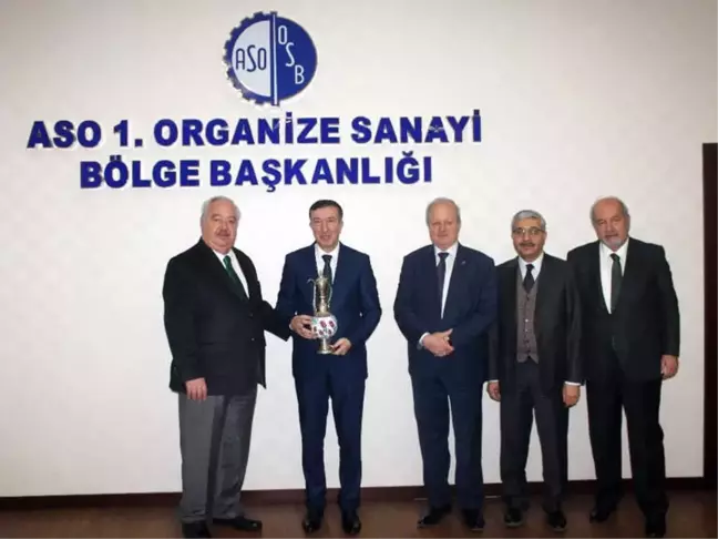 Bakan Yardımcısı Çelik, Aso 1. Osb'yi Ziyaret Etti