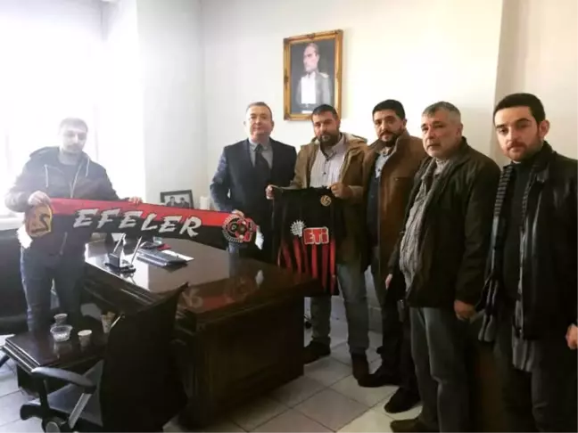 Efeler'den Yarbay Metin Ünlü'ye Ziyaret