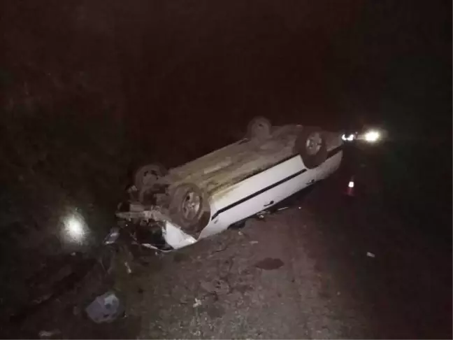 Tavşanlı'da Trafik Kazası 1 Ölü 2 Yaralı