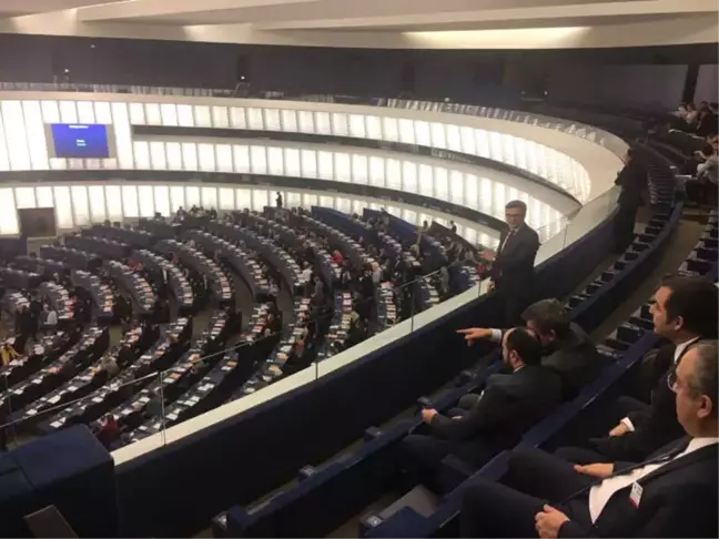 Türkiye-Ab Karma Parlamento Komisyonu Başkanlık Divanı Avrupa Parlamentosu'nu Ziyaret Etti