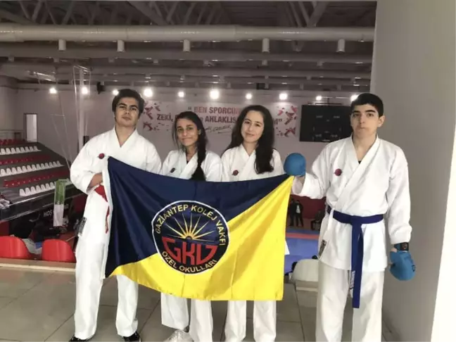 Gaziantep Kolej Vakfı Sporda Başarıya Doymuyor