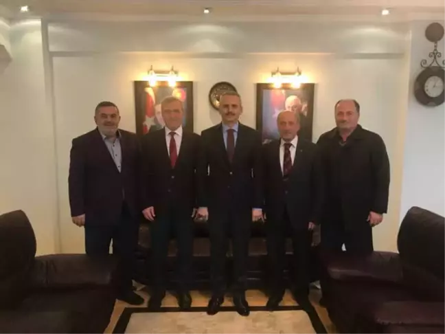 Kaymakam'dan Akyazı Belediye Başkanı Akcan'a İade-i Ziyaret