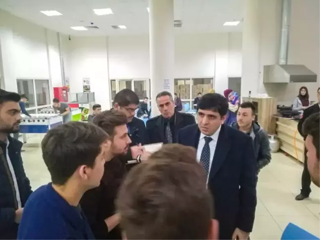 Rektör Alma, Öğrencilerle Buluştu
