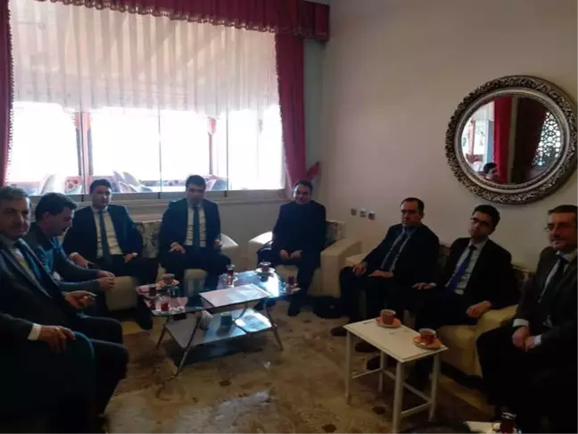 Türker Çağatay Halim'e Tebrik Ziyareti