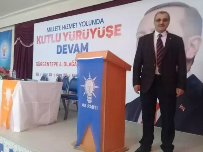 AK Parti Gürgentepe İlçe Başkanı Sezai Aydın Oldu