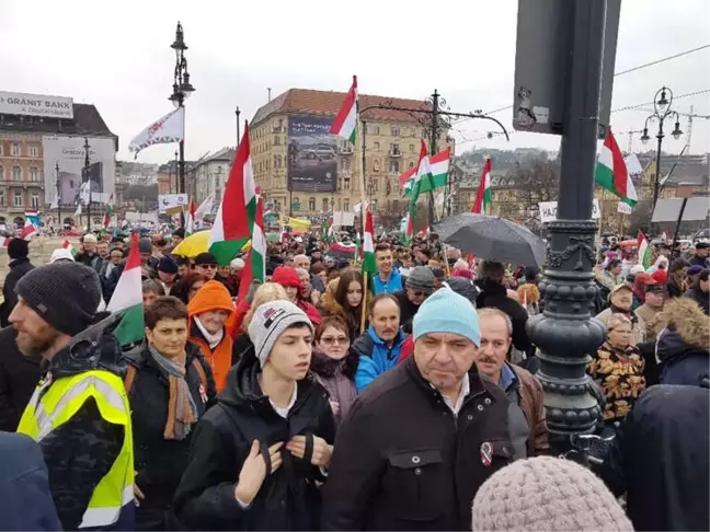 Budapeşte'de Soros Karşıtı