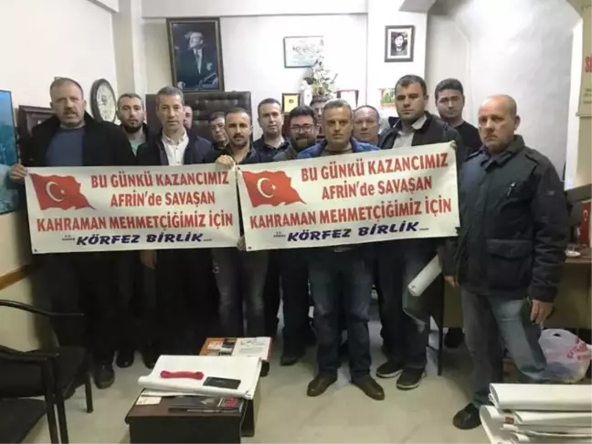 1 Günlük Kazançlarını Afrin'deki Mehmetçiklere Bağışladılar