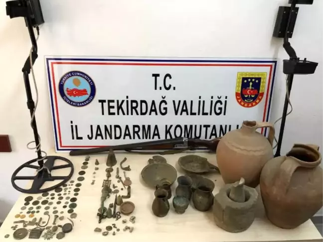 Tekirdağ'da Tarihi Eser Operasyonu: 1 Gözaltı
