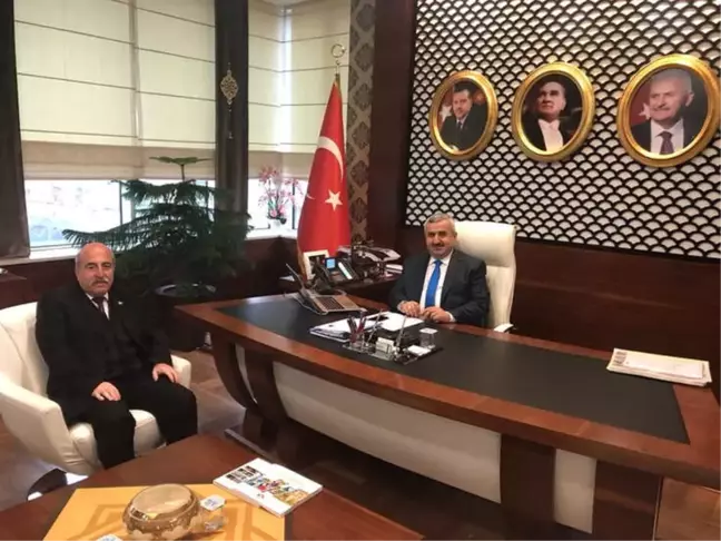 Başkan Baran, Ziyaretçilerini Ağırlamaya Devam Ediyor