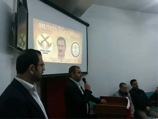 Muhsin Yazıcıoğlu Dualar ile Anıldı